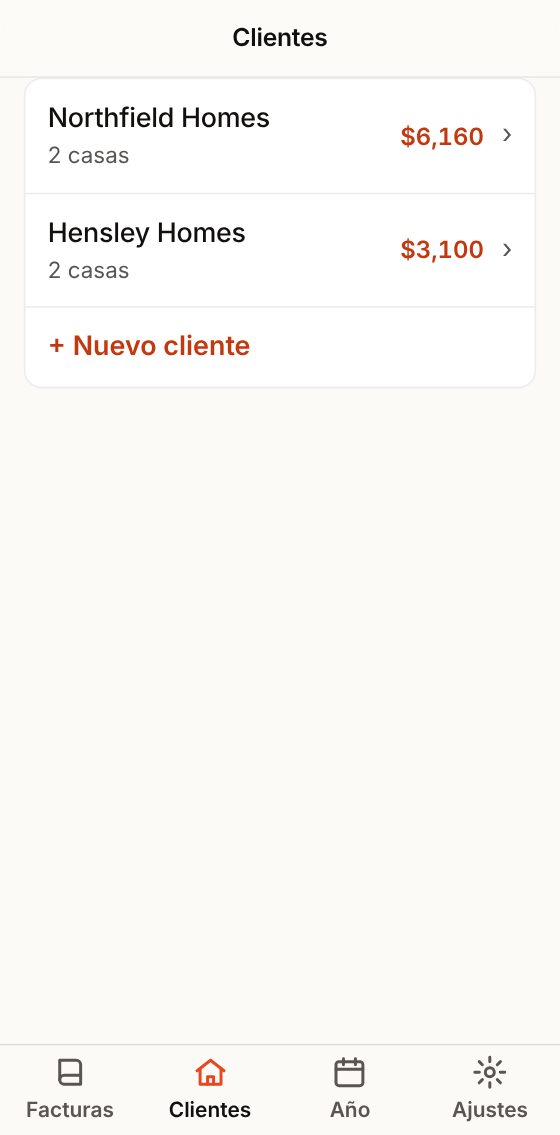 La lista de clientes con lo que debe cada uno.